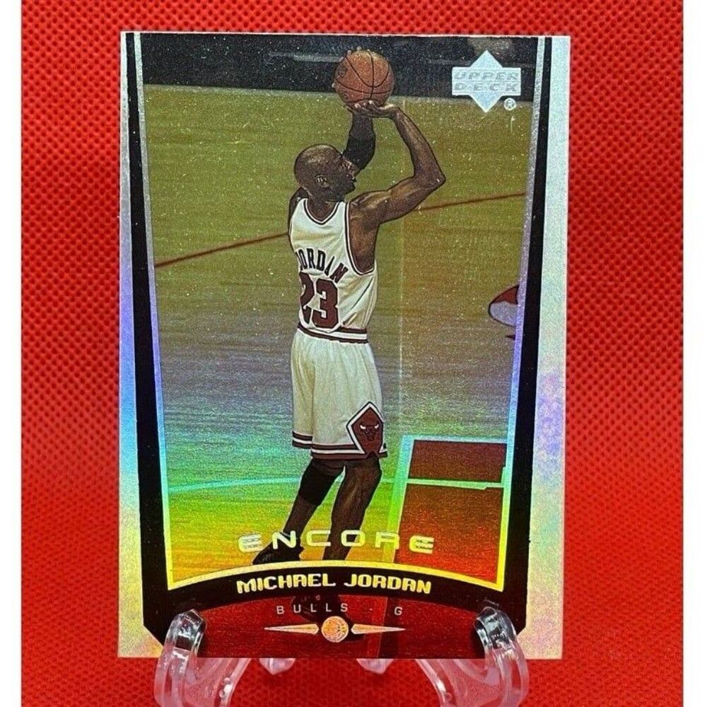 Michael Jordan Card 1999 Upper Deck Encore #104 hologram
